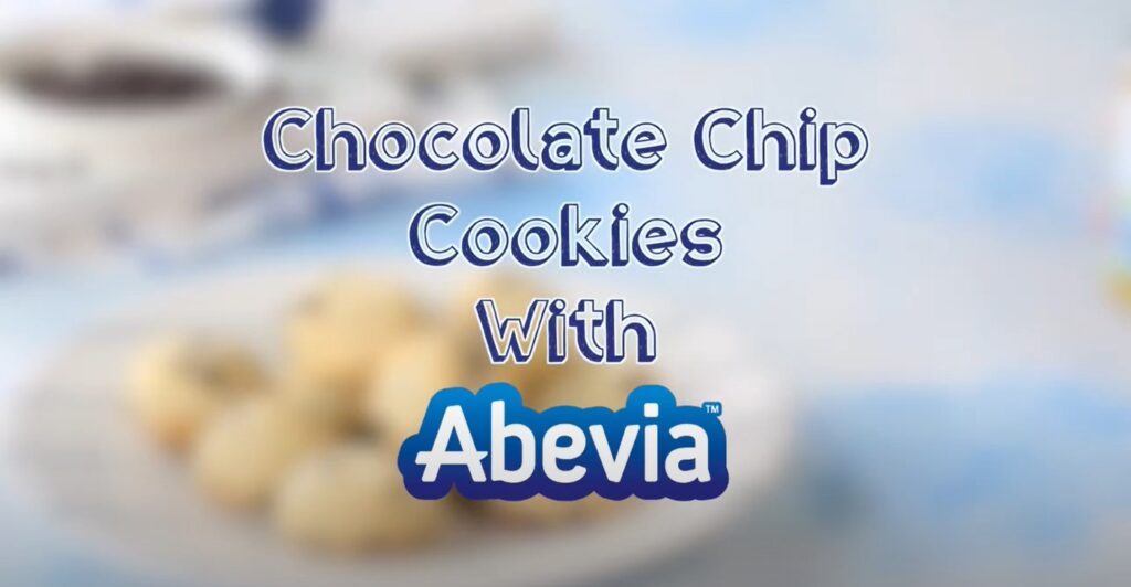 chocolate chip cookies made with Abevia Nutridor Condensed Milk
