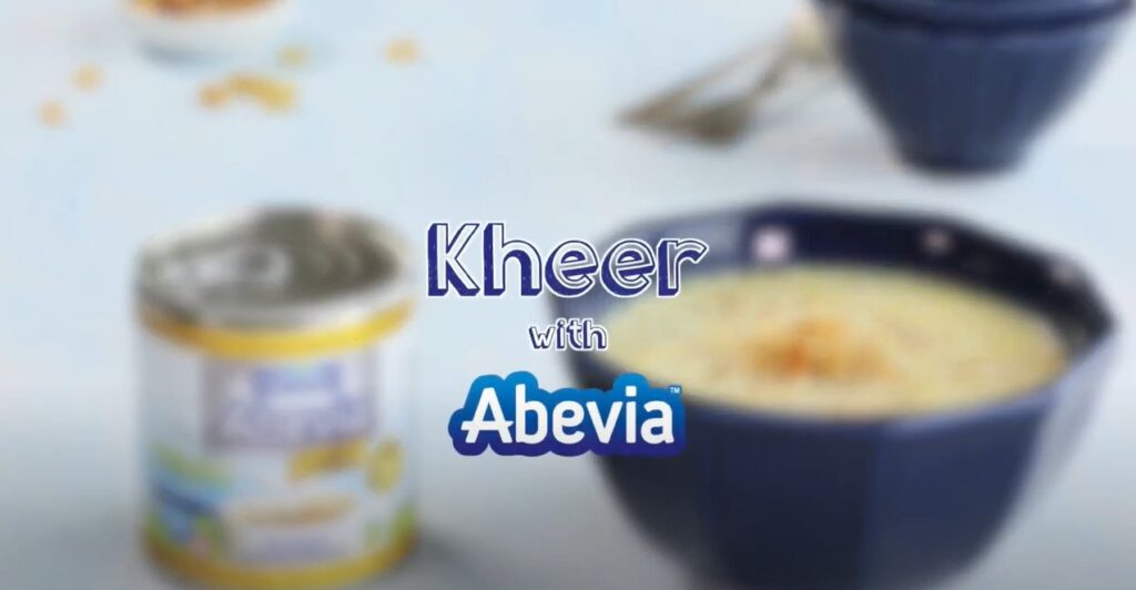 kheer made with abevia milk